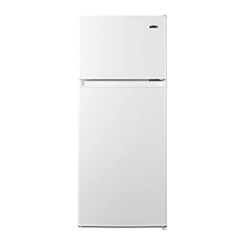 Summit Appliance 19Inch Wide Refrigerator-Freezer Residential - Cycle Defrost Refrigerator-Freezer In White, 4.5 Cu.Ft.,Cp72W