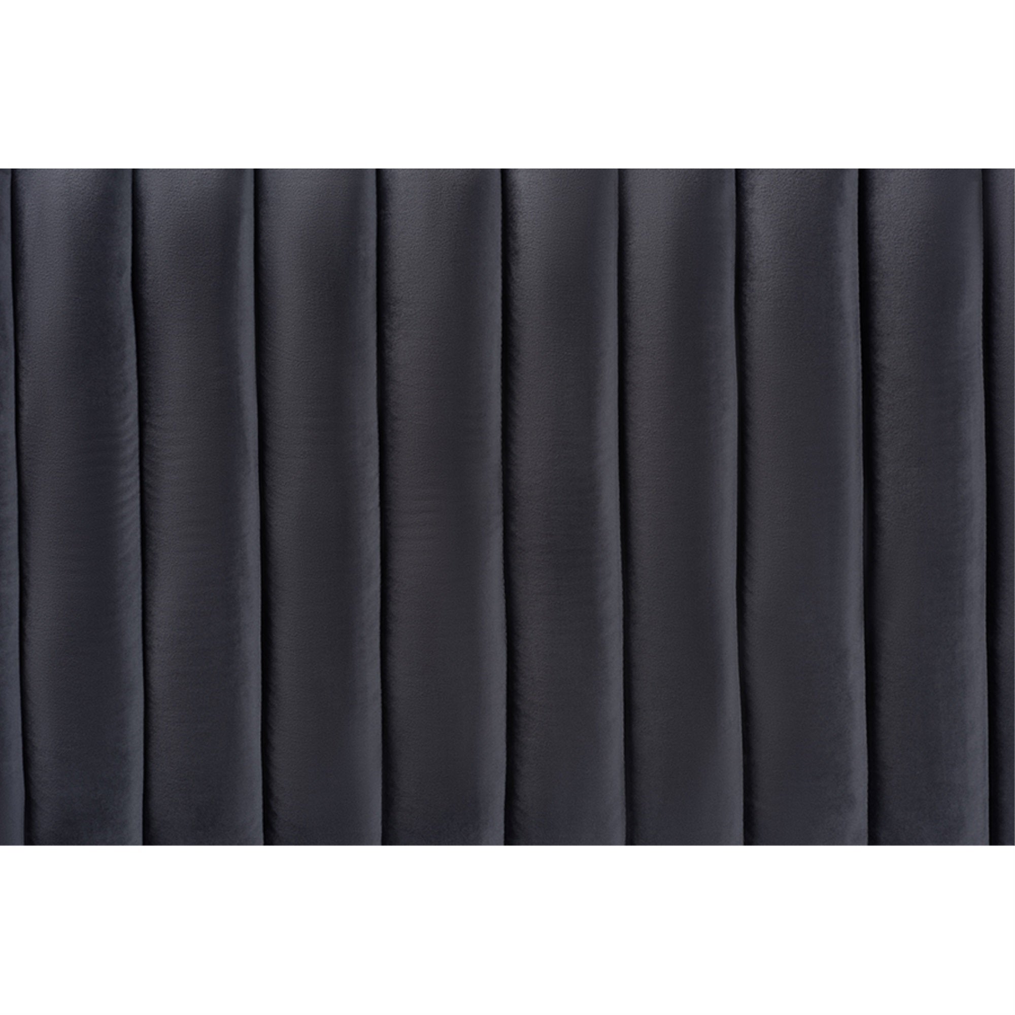 Baxton Studio Emile Modern And Contemporary Grey Velvet Fabric Upholstered And Dark Brown Finished Wood Queen Size Headboard