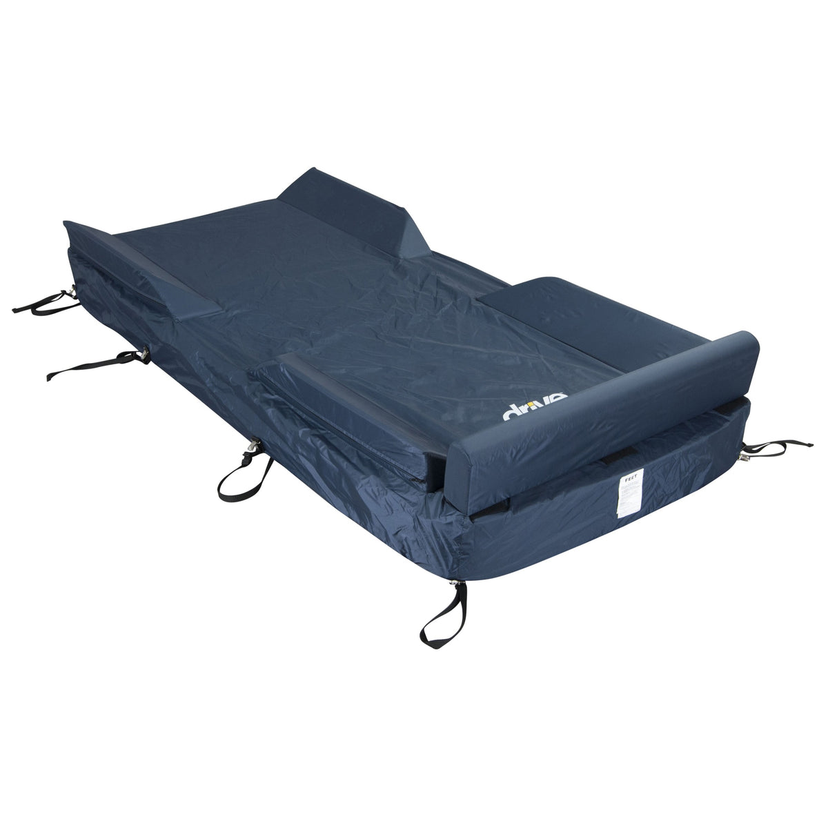 Drive Medical Universal Mattress Cover With Defined Perimeter, Blue