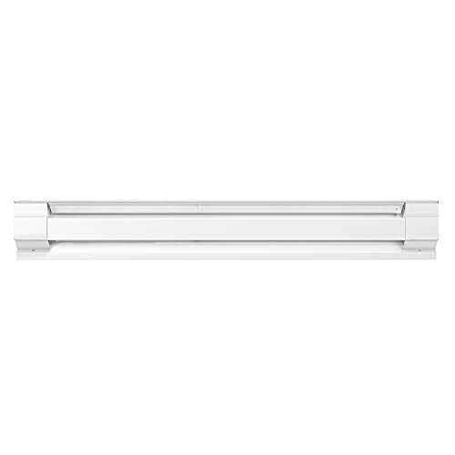Cadet F Series 48 In. Electric Baseboard Heater (Model: 4F1000-1W, Part: 05534), 120 Volt, 1000 Watt, White