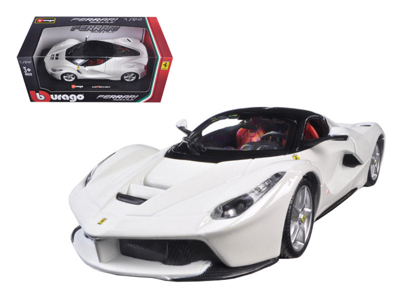 Ferrari Laferrari F70 Red With Black Top 1/24 Diecast Model Car By Bburago