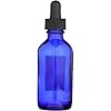 Whole Foods Market, Blue Glass Bottle with Dropper Cap, 2 Fl Oz