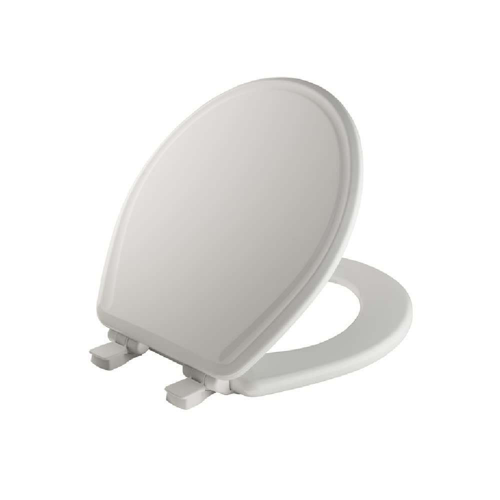 Bemis Mfg. Co. 47Slow 000 Toilet Seat, Whisper Close, Round, White - Quantity 1