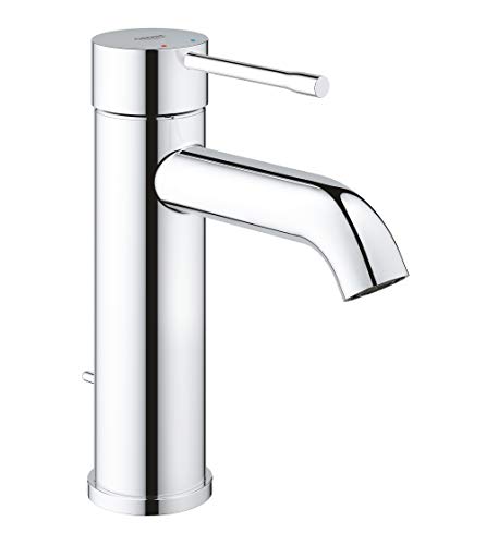Grohe 2359200A Essence S-Size Bathroom Faucet With Fixed Spout, 1, Starlight Chrome