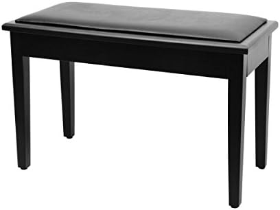 Deluxe Piano Bench With Storage Compartment