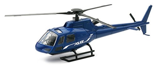 Newray 1:43 Sky Pilot Eurocopter As350 Police Diecast Aircraft,,