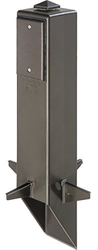 Arlington Industries Gp19B Gard-N Outdoor Landscape Lighting Garden Post, 19-Inch, Black, 19.5