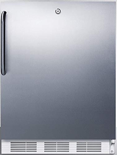 Summit Appliance Ff6Lw7Sstbada Ada Compliant Commercial All-Refrigerator For Freestanding General Purpose Use With Lock, Stainle
