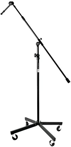 Studio Boom With 7 Inches Mini Boom Extension And Casters