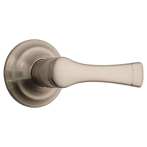 Brinks 23031-119 Harper Bed And Bath Privacy Lever, Satin Nickel-Door Lock That Opens Hands-Free With A Push, A Pull Or By Rotat