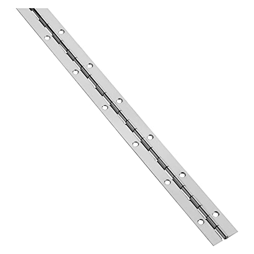 National Hardware N148-379 V570 Continuous Hinge In Nickel,1-116 X 48