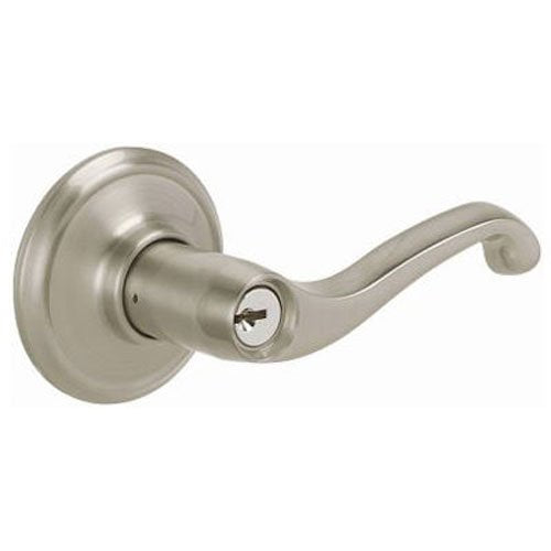 Schlage Lock Co F51Vfla619 Flair Entry Locks, Satin Nickel