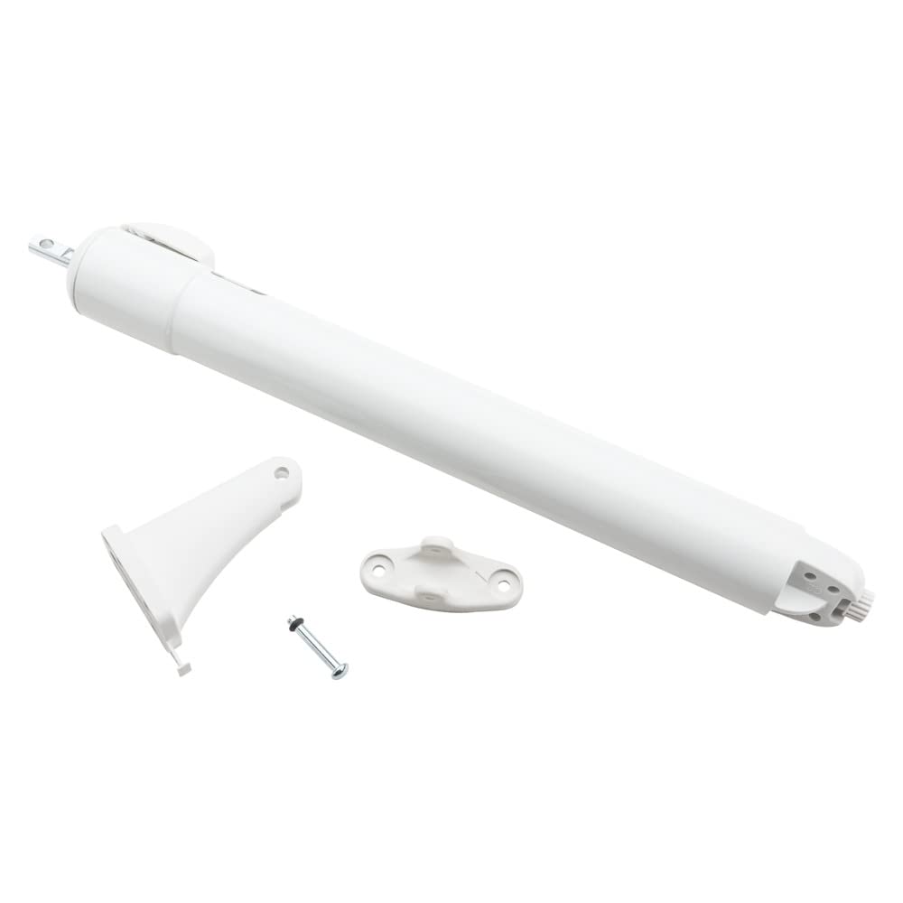 National Hardware N279-002 V1370 Touch N Hold Door Closer In White,716-14X72