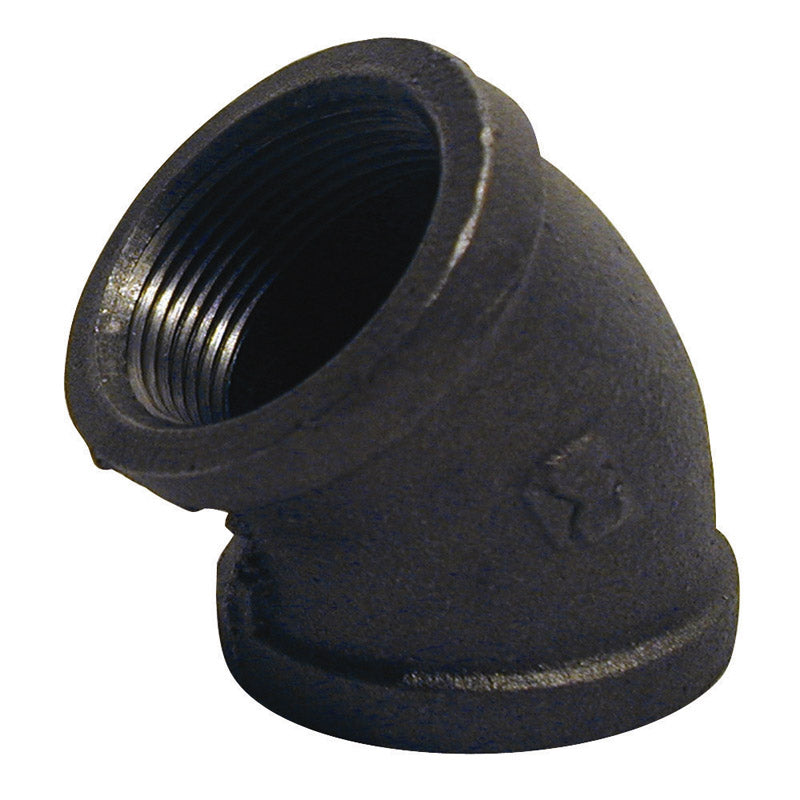 Elbow 45 Deg 2'' Black (Pack Of 1)