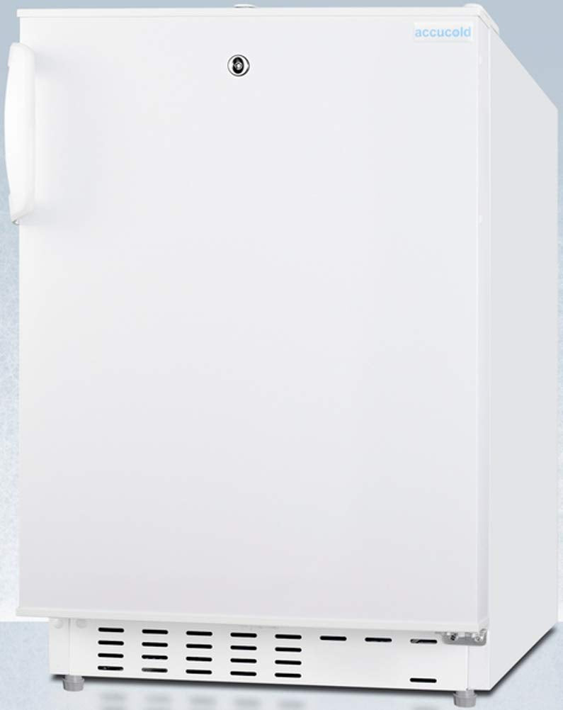 Summit Appliance Ada302Rfz Built-In Undercounter Ada Compliant Refrigerator-Freezer In White, Designed For General Purpose Stora