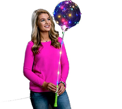 Blinkee Lumbos-24 24 In. Light Up Lollipop Balloon44; Multi Color