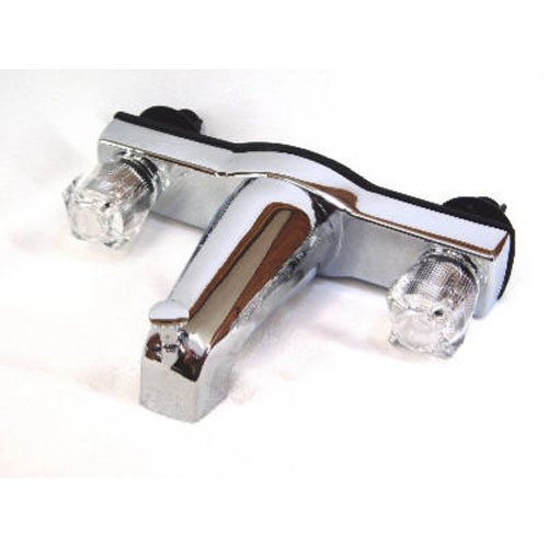 United States Hdw P005Pb P-005Pb 8 Center Bath Tub Faucet, 8