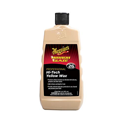 Meguiar   S M2616 Mirror Glaze Hi-Tech Yellow Wax, 16 Fluid Ounces, 1 Pack