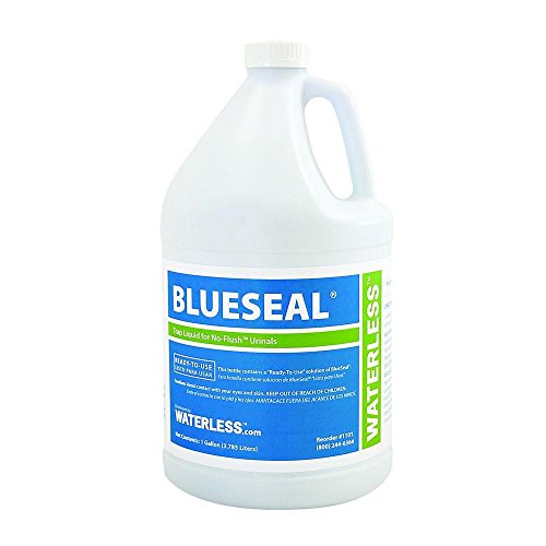 Waterless 1101 1-Gallon Blueseal Urinal Trap Liquid