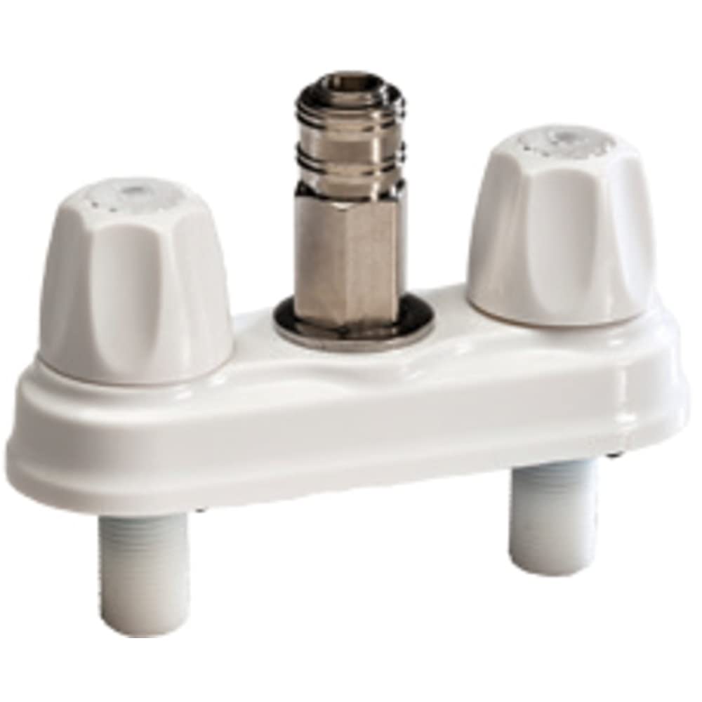 American Brass Crd-Empr-Qdc-Wht Rv Quick Disconnect Valve With Metal Quick Connector