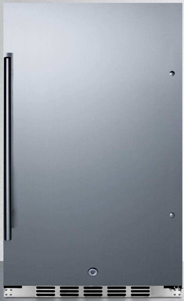 Summit Appliance Ff195H34Css Commercially Approved Energy Star Certified All-Refrigerator For Built-In Or Freestanding Use With 