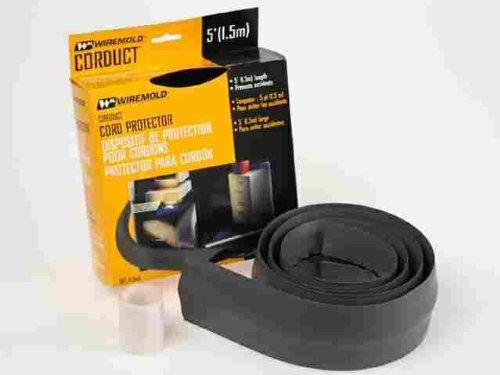 Wiremold Cdg5 5 Gray Corduct On-Floor Cord Protector