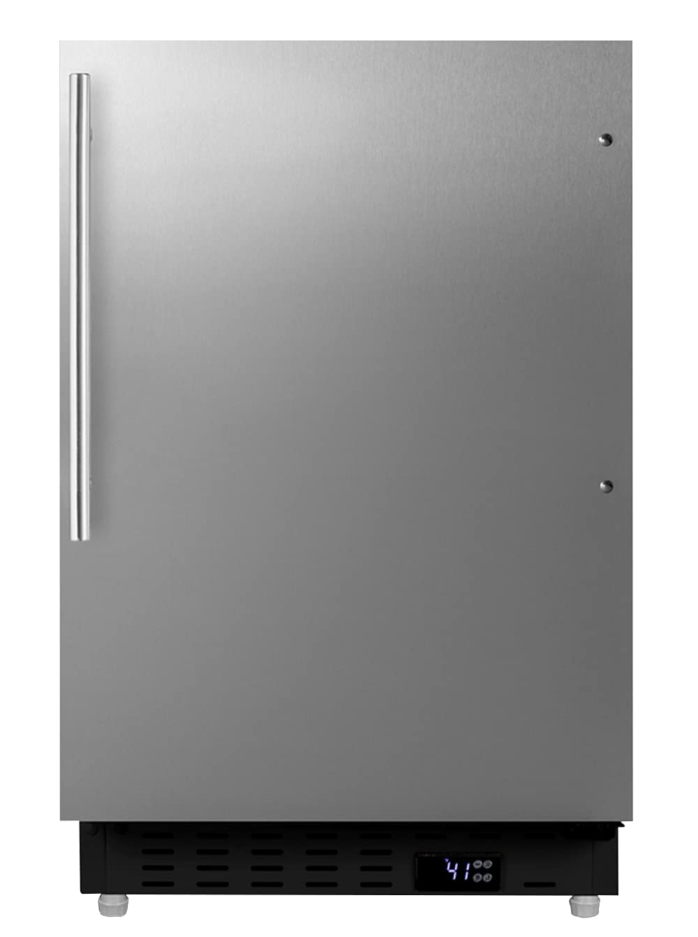 Summit Appliance Alr47Bsshv 20'' Wide Built-In All-Refrigerator, Ada Compliant, Adjustable Thermostat, 3.53 Cu.Ft Capacity, Remo