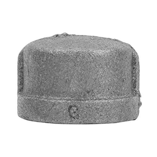 Bk Products Southland 4 In. Fpt Black Malleable Iron Cap