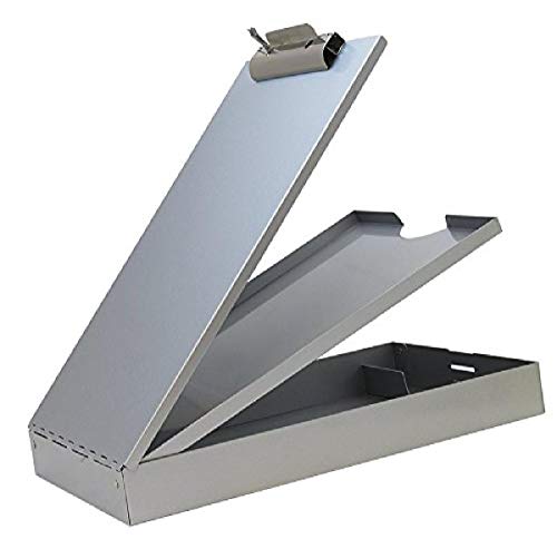 Saunders 21017 Recycled Aluminum Cruiser Mate Storage Clipboard     Lightweight, Heavy Duty, Dual Storage Paper Holder. Storage 
