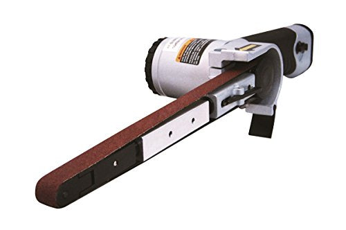 Astro Pneumatic 3037 Air Belt Sander (1/2'' X 18'') With 3Pc Belts (#36, #40 & #60)