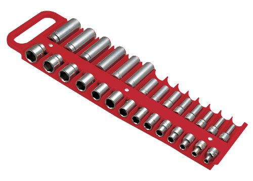 Lisle 40200 Red 3/8'' Magnetic Socket Holder