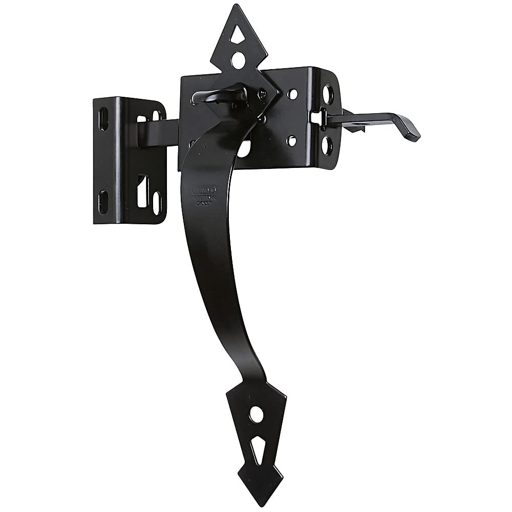 National Hardware N109-040 V1390 Thumb Latch In Black
