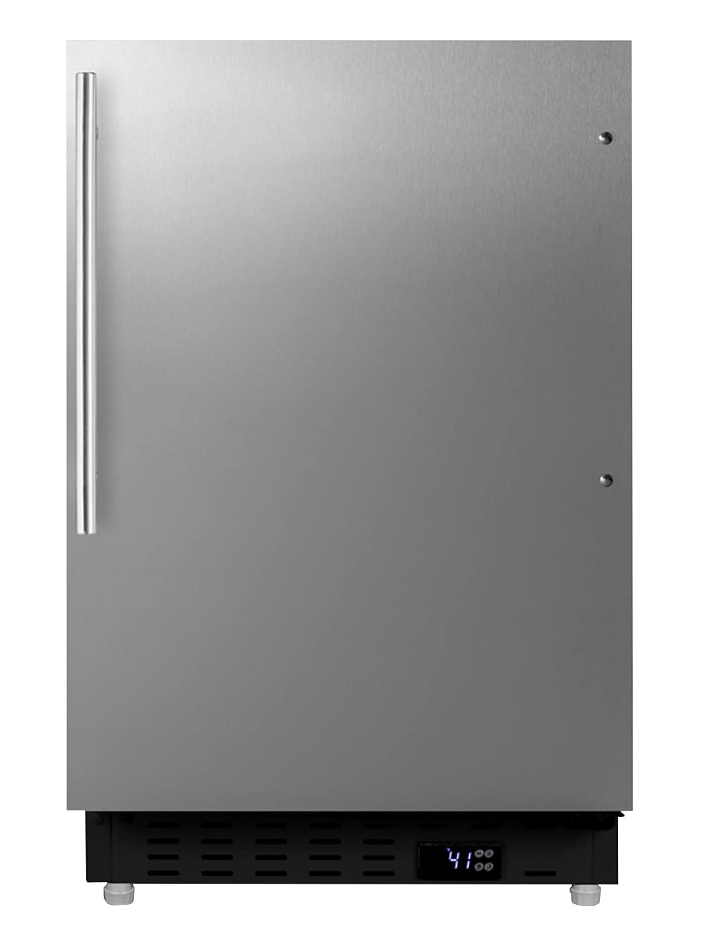 Summit Appliance Alr47Bcsshv 21'' Wide Built-In All-Refrigerator, Ada Compliant, Adjustable Thermostat, Removable Door Racks, St