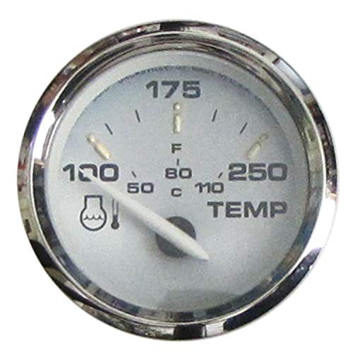Faria 19003 Kronos Water Temperature Gauge (100-250  F) - 2''
