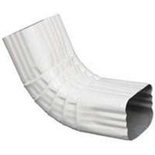 Amerimax A Front Elbow 2 '' X 3 '' Aluminum White