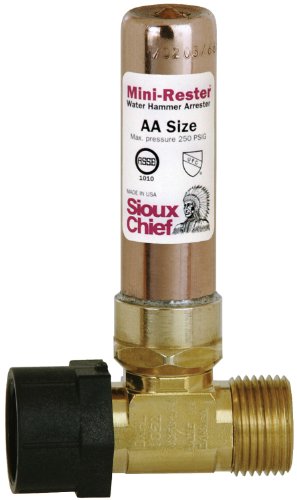 Sioux Chief Mfg Sioux Chief 660-Tk Female Swivel Nut By Male Ballcock Thread Mini Rester, Brass/Antique Brass