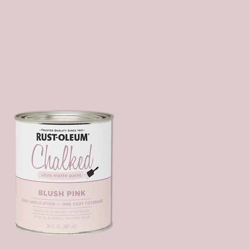 Rust-Oleum Chalked Blush Pink Chalk Paint 30 Oz.