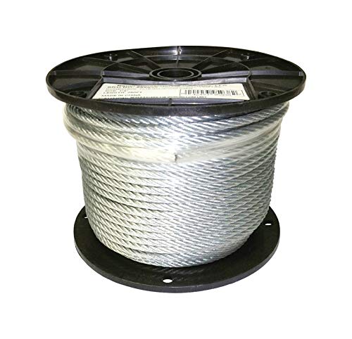 Baron Galvanized Galvanized Steel 14 In. Dia. X 250 Ft. L Cable