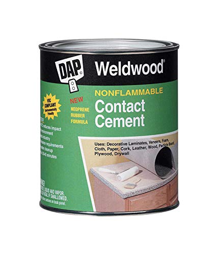 Dap Weldwood Nonflammable High Strength Synthetic Rubber Contact Cement 1 Gal.