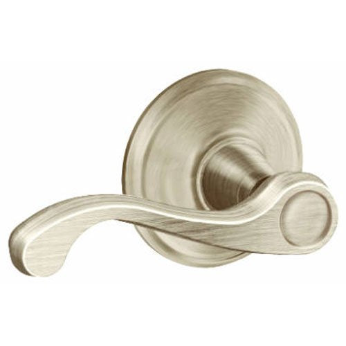 Schlage Lock Co F10V Fla 619 Flair Pass Lockset, Satin Nickel