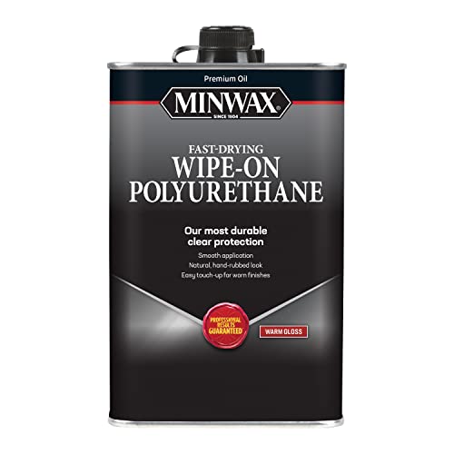 Minwax 60900000 Wipe-On Poly, Quart, Gloss, 32 Fl Oz