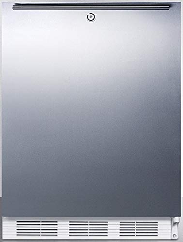 Summit Appliance Ff6Lw7Sshhada Ada Compliant Commercial All-Refrigerator For Freestanding General Purpose Use With Lock, Stainle