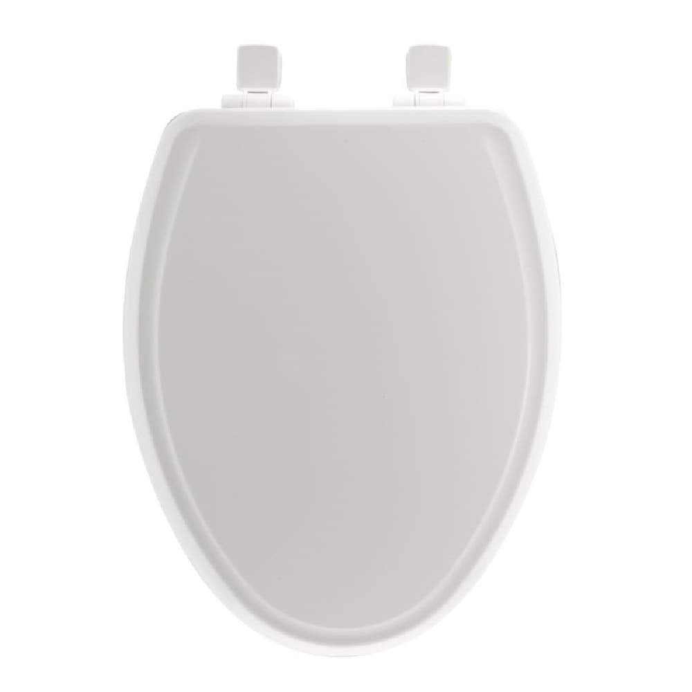 Bemis Mayfair 147Slow-000 Slow Close Elongated Toilet Seat, Molded Wood, White