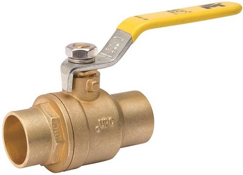 Mueller/B & K Brass Full Port Packing Gland Ball Valve