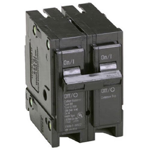 Eaton Corporation Eaton Br250 Double Pole Interchangeable Circuit Breaker, 120/240V, 50-Amp