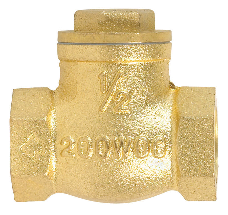 Vlv Swing Chk 1/2 Ips Lf (Pack Of 1)