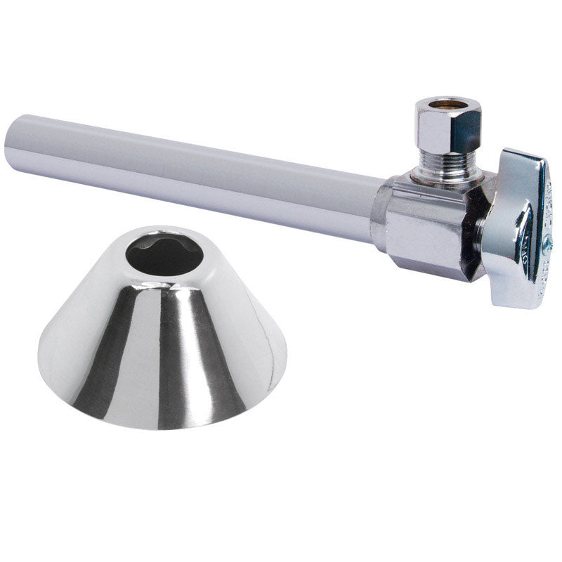 Angle Valve1/2Nmx3/8Comp (Pack Of 1)