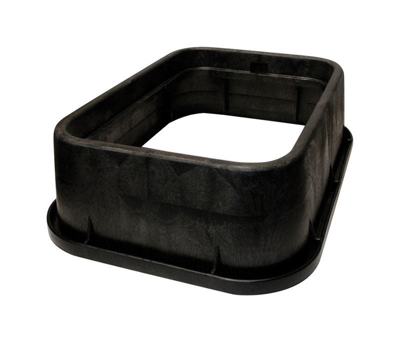 Valve Box Riser Blk 6'' (Pack Of 1)