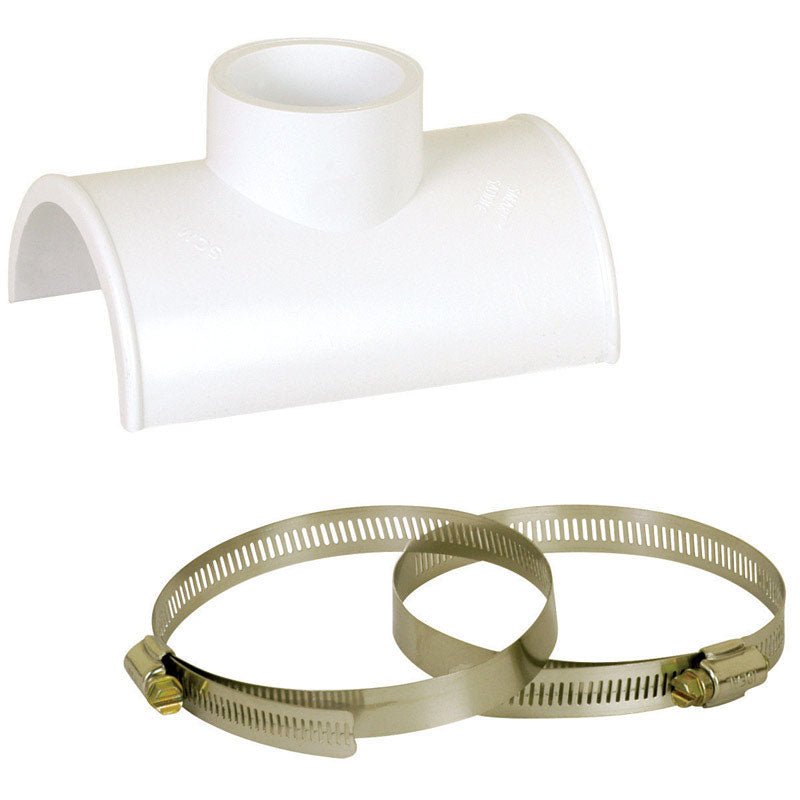 Saddle Tee Pvc 3X2'' (Pack Of 1)