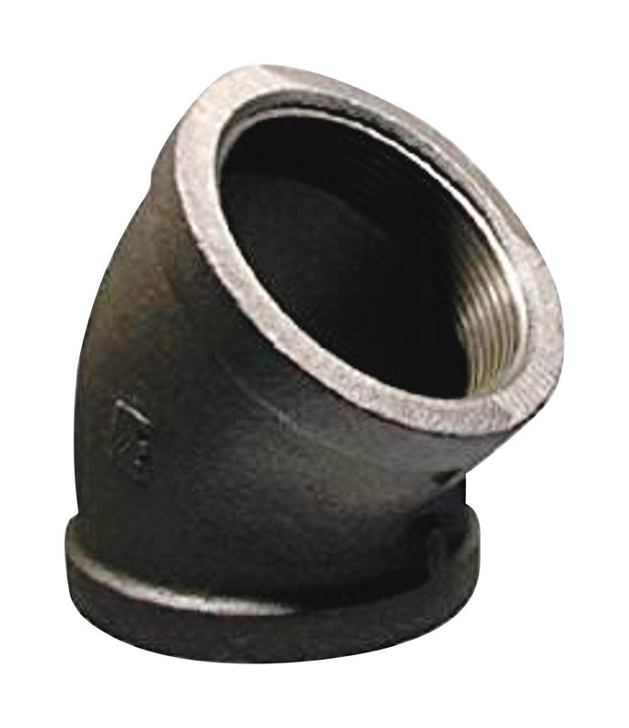 Elbow 45D 2.5X2.5 Blk (Pack Of 1)